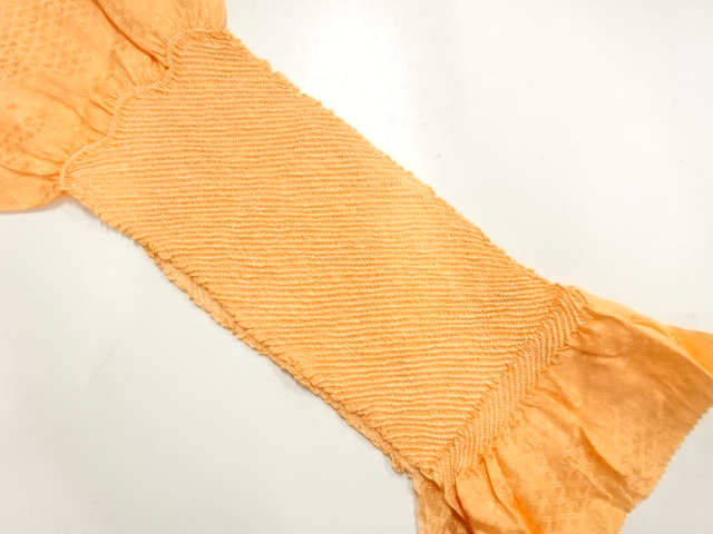 正絹　絞り　帯揚げ